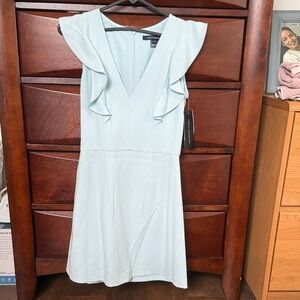 French Connection Light Blue Midi Dress